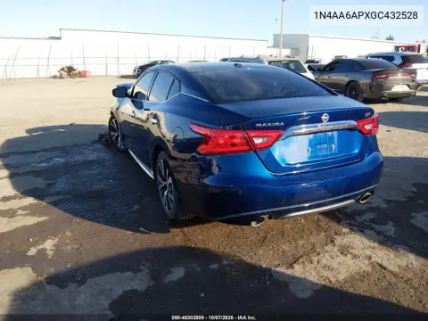 2016 Nissan Maxima 3.5 Sv VIN 1N4AA6APXGC432528 фото 4