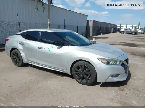 1N4AA6AP0GC390256 — 2016 Nissan Maxima, Справа сзади, фото до ремонта