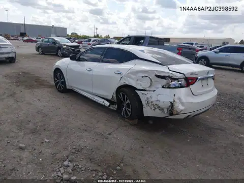 2018 Nissan Maxima 3.5 S VIN 1N4AA6AP2JC398592 фото 4