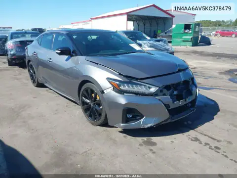 2019 Nissan Maxima 3.5 Sr VIN 1N4AA6AV5KC378479 фото 2