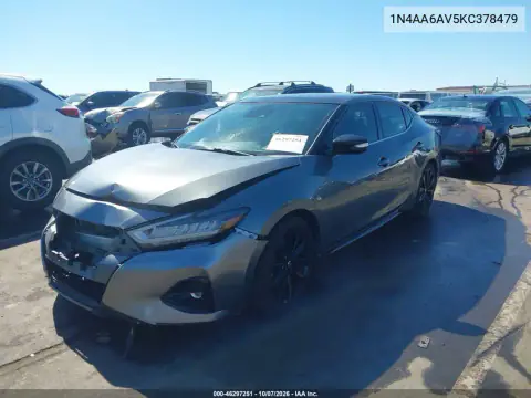 2019 Nissan Maxima 3.5 Sr VIN 1N4AA6AV5KC378479 фото 3