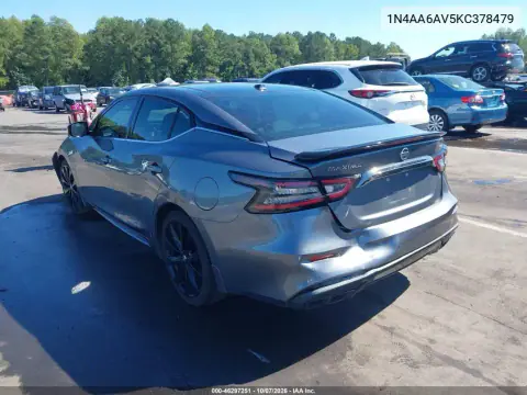 2019 Nissan Maxima 3.5 Sr VIN 1N4AA6AV5KC378479 фото 4