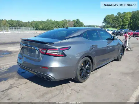 2019 Nissan Maxima 3.5 Sr VIN 1N4AA6AV5KC378479 фото 5