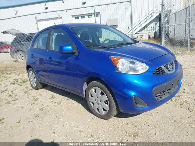 3N1CK3CP2HL263870 — 2017 Nissan Micra S/SR/SV, Передняя часть (Front), фото до ремонта