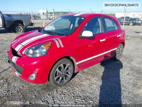 2017 Nissan Micra S/Sr/Sv VIN 3N1CK3CP4HL264972 фото 3