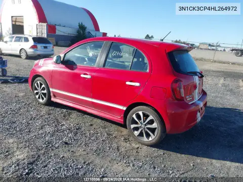 2017 Nissan Micra S/Sr/Sv VIN 3N1CK3CP4HL264972 фото 4