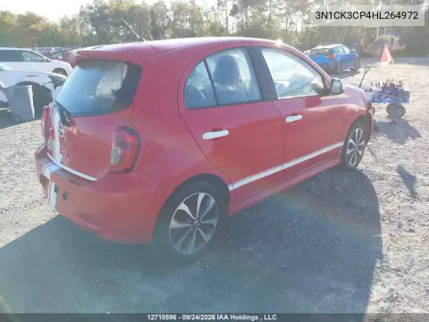 2017 Nissan Micra S/Sr/Sv VIN 3N1CK3CP4HL264972 фото 5