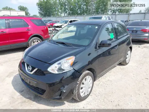 2018 Nissan Micra S/Sr/Sv VIN 3N1CK3CP2JL251255 фото 3