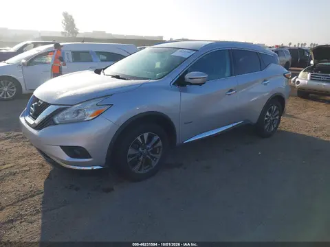 2016 Nissan Murano Hybrid Sl VIN 5N1CZ2MH4GN153651 фото 2