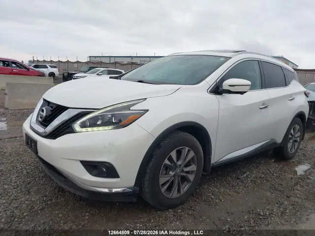 5N1AZ2MH8JN156910 — 2018 Nissan Murano Midnight Edition/Platinum/SL/SV, фото 2 с аукциона IAAI 14.10.2026, Правый бок
