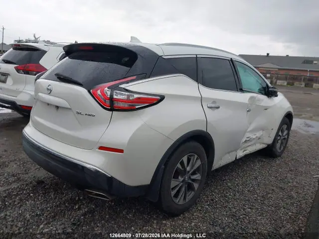 5N1AZ2MH8JN156910 — 2018 Nissan Murano Midnight Edition/Platinum/SL/SV, фото 4 с аукциона IAAI 14.10.2026, Правый бок