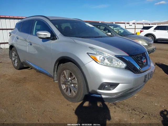 2017 Nissan Murano Platinum/s/sl/sv VIN 5N1AZ2MH9HN170048 фото 1