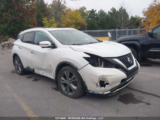 2019 Nissan Murano Platinum/sl/sv VIN 5N1AZ2MS5KN154691 фото 1