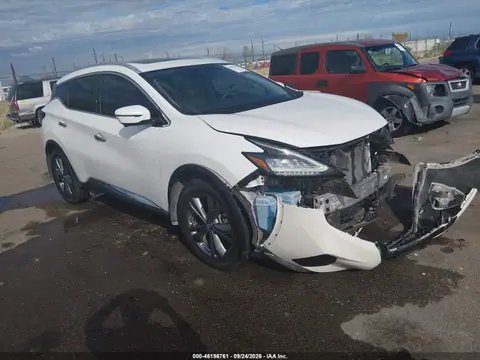 5N1AZ2MS6KN107217 — 2019 Nissan Murano Platinum, Передняя часть (Front End), фото до ремонта
