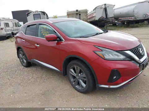 5N1AZ2DS1LN108292 — 2020 Nissan Murano Platinum, Передняя часть (Front), фото до ремонта