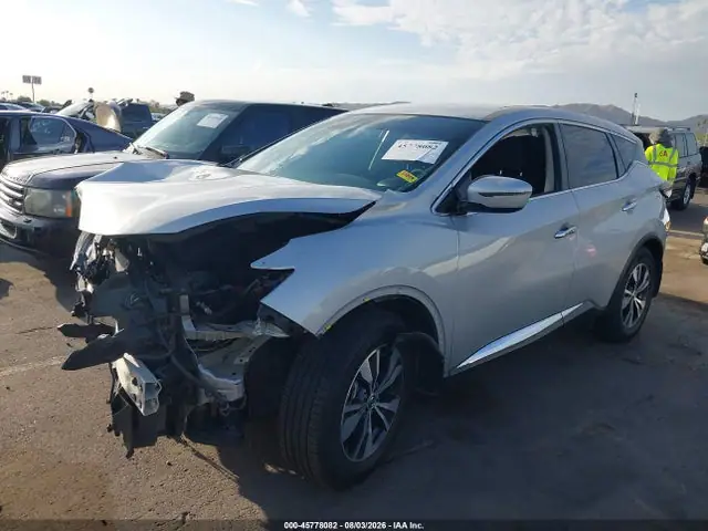 2020 Nissan Murano S Fwd VIN 5N1AZ2AJ5LN162531 фото 2