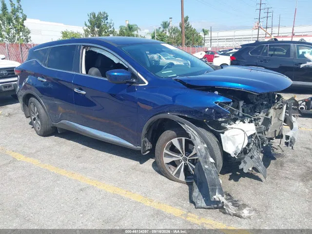 2021 Nissan Murano S Intelligent Awd VIN 5N1AZ2AS6MC119418 фото 1