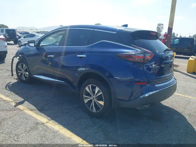 2021 Nissan Murano S Intelligent Awd VIN 5N1AZ2AS6MC119418 фото 3