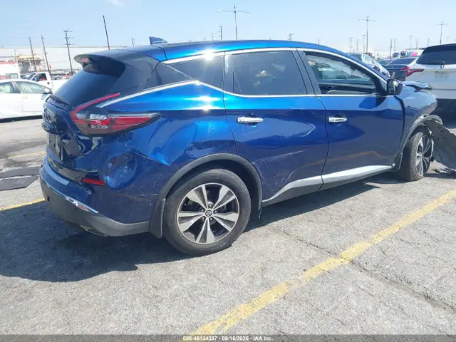 2021 Nissan Murano S Intelligent Awd VIN 5N1AZ2AS6MC119418 фото 4