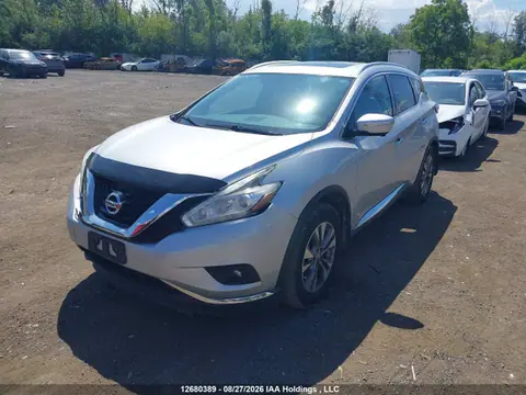 2015 Nissan Murano S/sl/sv/platinum VIN 5N1AZ2MH0FN247998 фото 2