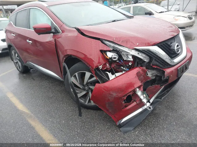2017 Nissan Murano S/sl/sv/platinum VIN 5N1AZ2MH3HN183104 фото 1