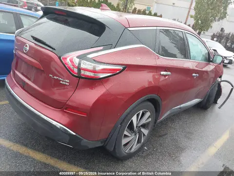 2017 Nissan Murano S/sl/sv/platinum VIN 5N1AZ2MH3HN183104 фото 4