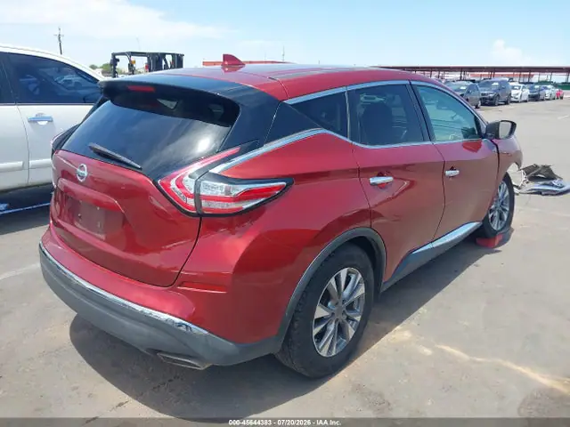 5N1AZ2MG3HN126389 — 2017 Nissan Murano S, фото 4 с аукциона IAAI 29.09.2026, Передняя часть