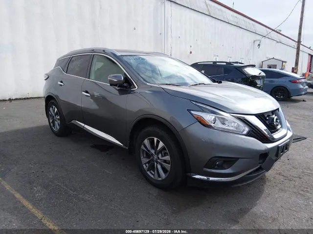2015 Nissan MURANO SL VIN 5N1AZ2MG9FN229488 фото 1