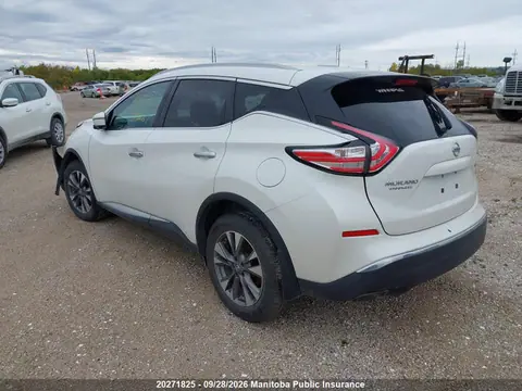 2017 Nissan MURANO SL VIN 5N1AZ2MH7HN196891 фото 3