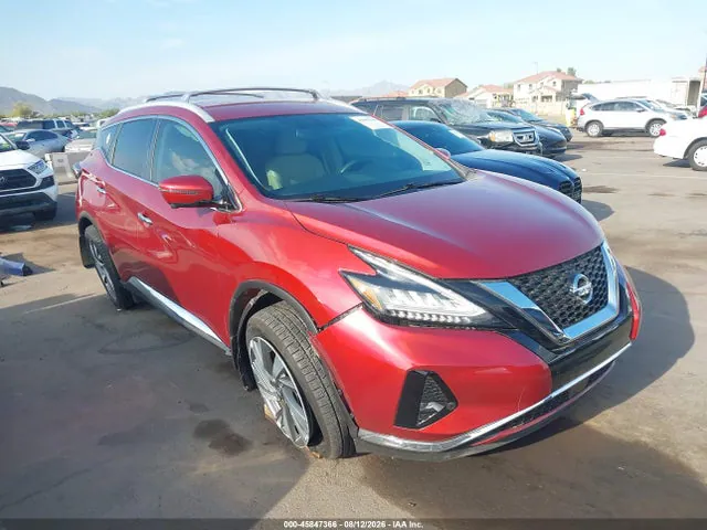 2019 Nissan MURANO SL VIN 5N1AZ2MJ6KN143335 фото 1