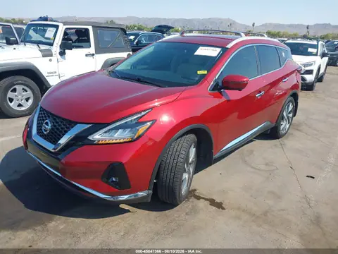 2019 Nissan MURANO SL VIN 5N1AZ2MJ6KN143335 фото 2