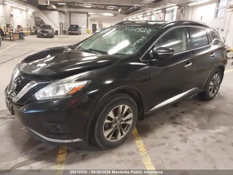 2015 Nissan MURANO SV VIN 5N1AZ2MH1FN245614 фото 2