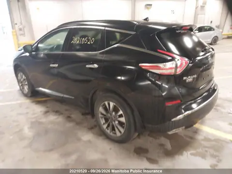2015 Nissan MURANO SV VIN 5N1AZ2MH1FN245614 фото 3