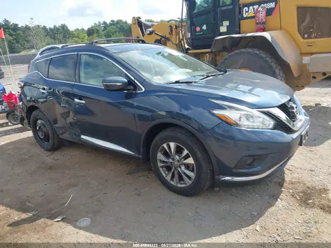 5N1AZ2MH0FN270455 — 2015 Nissan Murano SV, Правый бок (Right Side), фото до ремонта