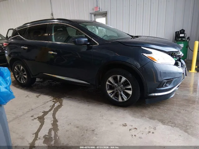 2017 Nissan MURANO SV VIN 5N1AZ2MH8HN113744 фото 1