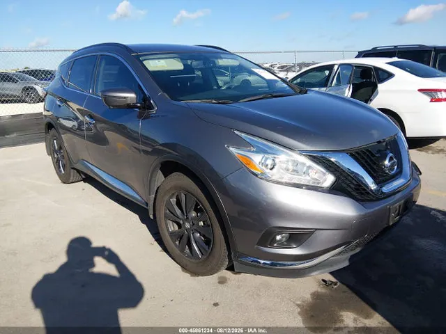 2017 Nissan MURANO SV VIN 5N1AZ2MG4HN196158 фото 1