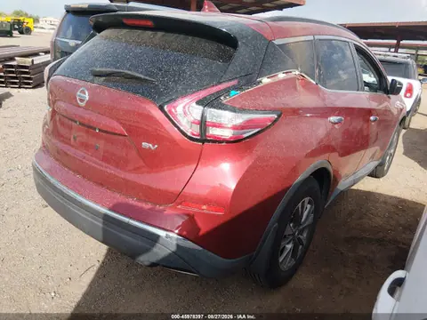 2017 Nissan MURANO SV VIN 5N1AZ2MG7HN152915 фото 4