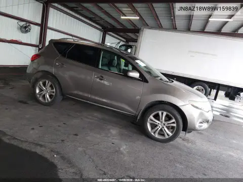 2009 Nissan Murano Le VIN JN8AZ18W89W159839 фото 2