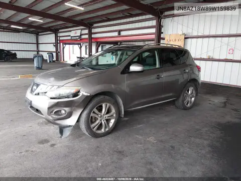 2009 Nissan Murano Le VIN JN8AZ18W89W159839 фото 3