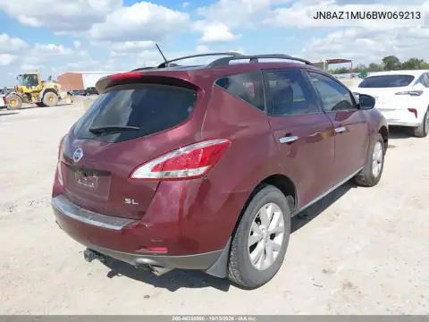 JN8AZ1MU6BW069213 — 2011 Nissan Murano, фото 5 с аукциона IAAI, Передний левый