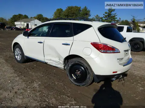 JN8AZ1MWXBW186049 — 2011 Nissan Murano, фото 4 с аукциона IAAI, Боковая часть