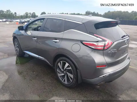 2015 Nissan Murano Platinum VIN 5N1AZ2MG5FN267459 фото 4