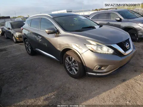 5N1AZ2MH9FN200811 — 2015 Nissan Murano, Естественный износ, фото до ремонта