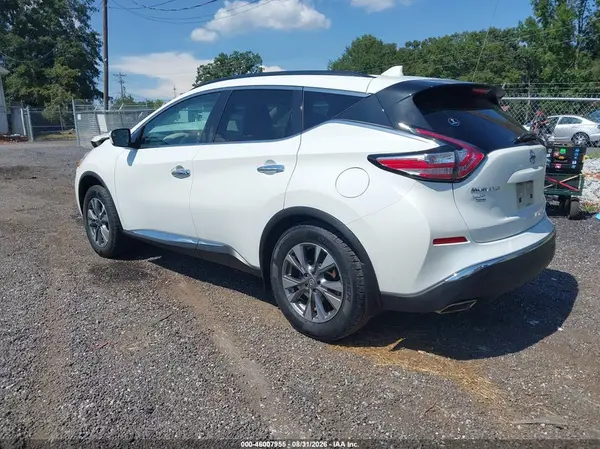 5N1AZ2MG3GN152733 — 2016 Nissan Murano, фото 3 с аукциона IAAI 13.10.2026, Передняя часть