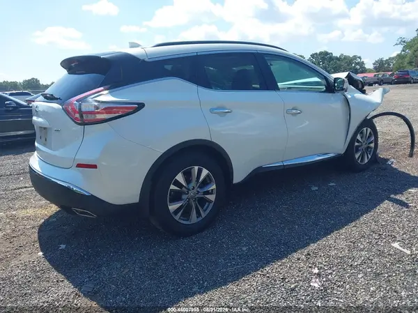 5N1AZ2MG3GN152733 — 2016 Nissan Murano, фото 4 с аукциона IAAI 13.10.2026, Передняя часть