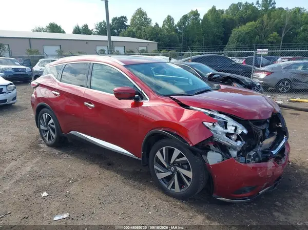 5N1AZ2MH8GN128842 — 2016 Nissan Murano, Передняя часть (Front End), фото до ремонта