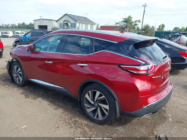 5N1AZ2MH8GN128842 — 2016 Nissan Murano, фото 3 с аукциона IAAI 12.10.2026, Передняя часть