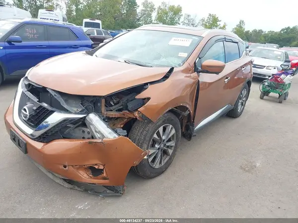 5N1AZ2MH3GN139943 — 2016 Nissan Murano, фото 2 с аукциона IAAI, Передняя часть слева
