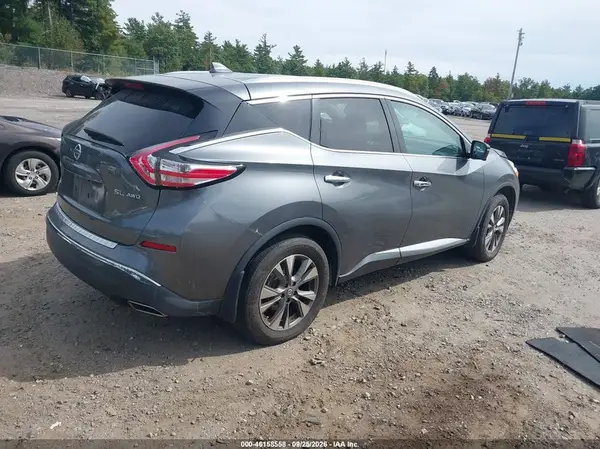 2016 NISSAN MURANO VIN 5N1AZ2MH3GN168472 фото 4