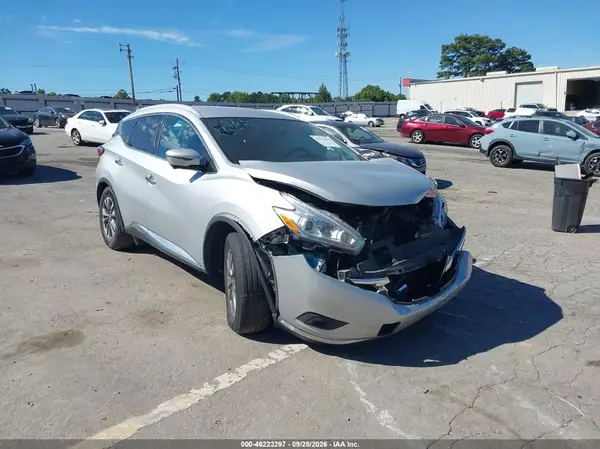 5N1AZ2MG6GN101758 — 2016 Nissan Murano, Передняя часть (Front End), фото до ремонта